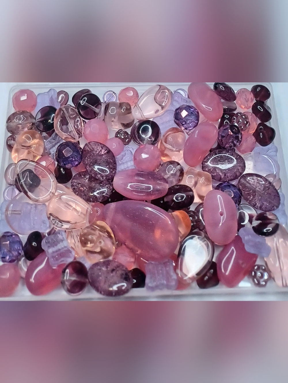 Czech glass loose beads 100pcs Jewelry Making